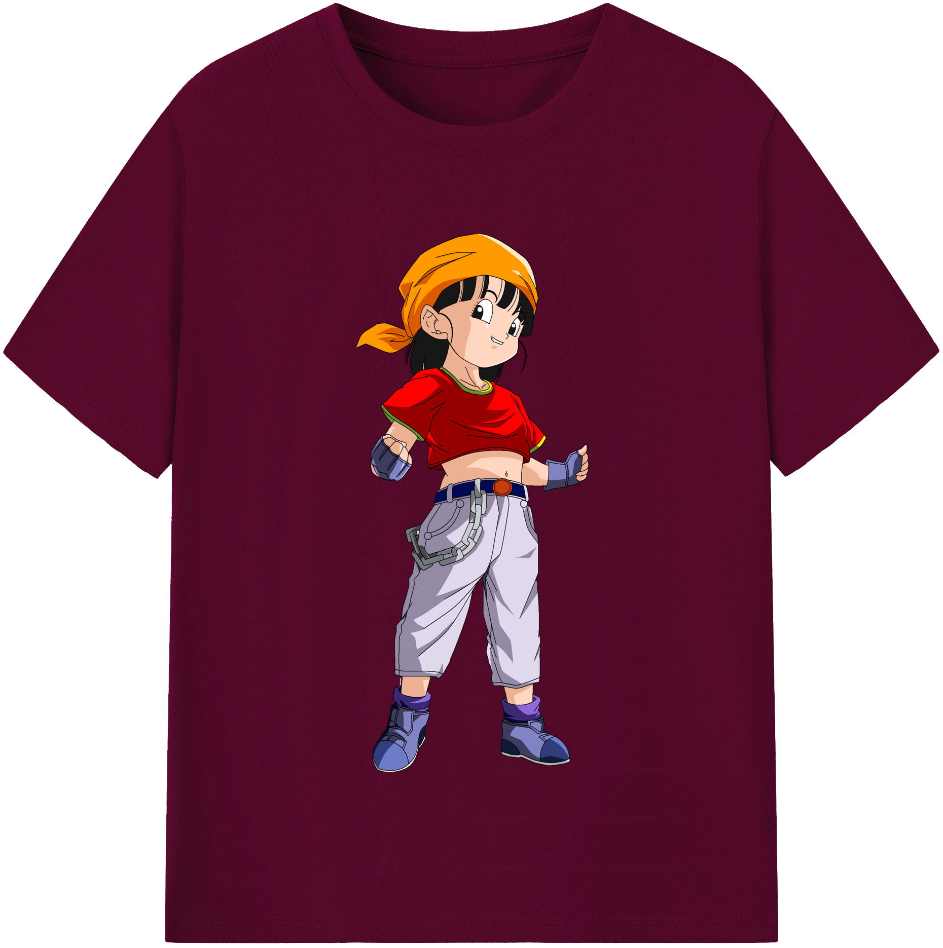 （画像用） ドラゴンボール パン DRAGON BALL Pan レディースカジュアルプリントTシャツ（綿100％）